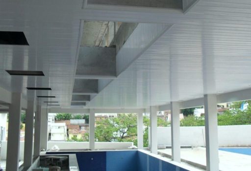 Forro de PVC no teto