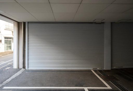 Garagem com revestimento de PVC
